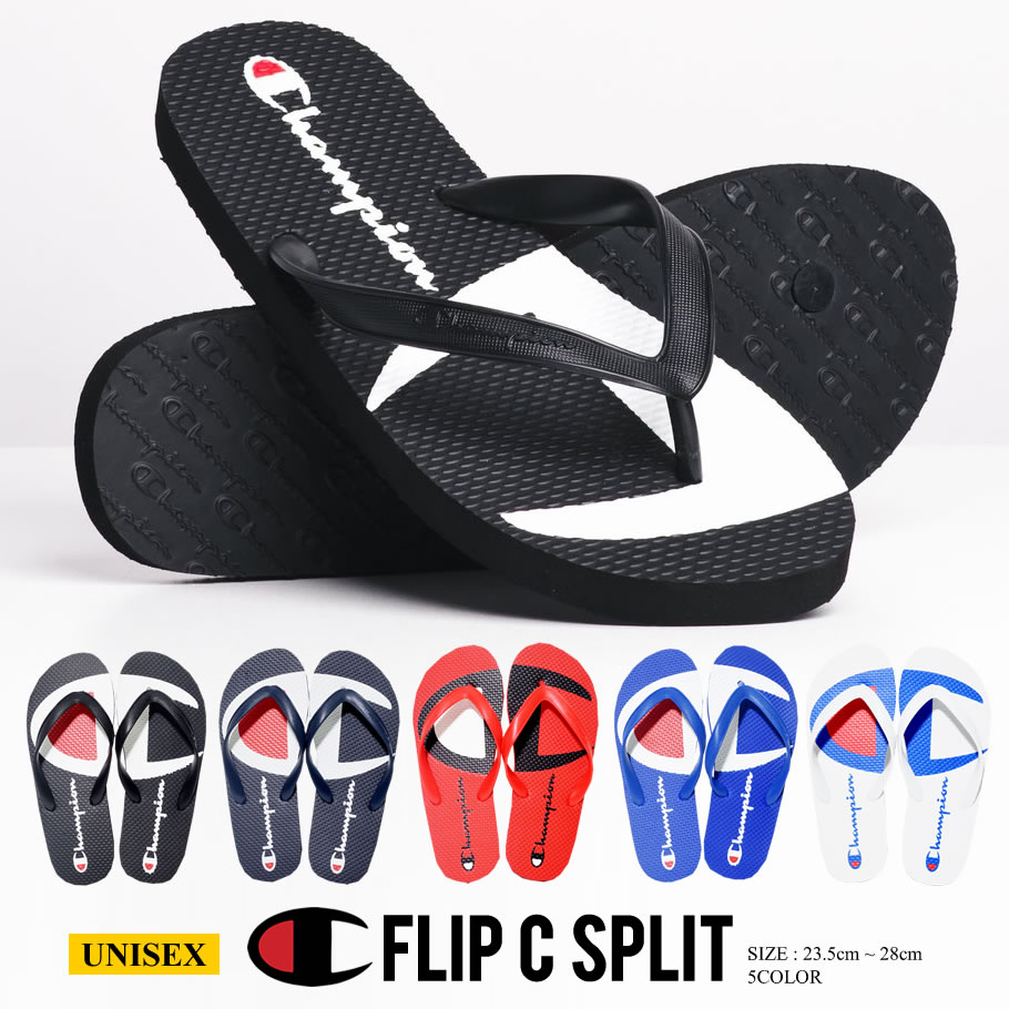 チャンピオン Champion ビーチサンダル メンズ USAモデル USAモデル Life Flip Flops Split C Logo